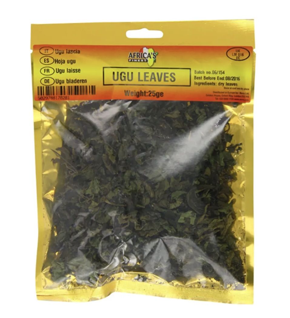 Dried Ugu Leaves