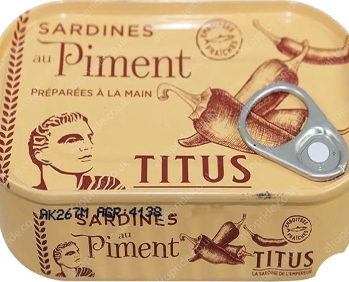 Titus Piment Sardines