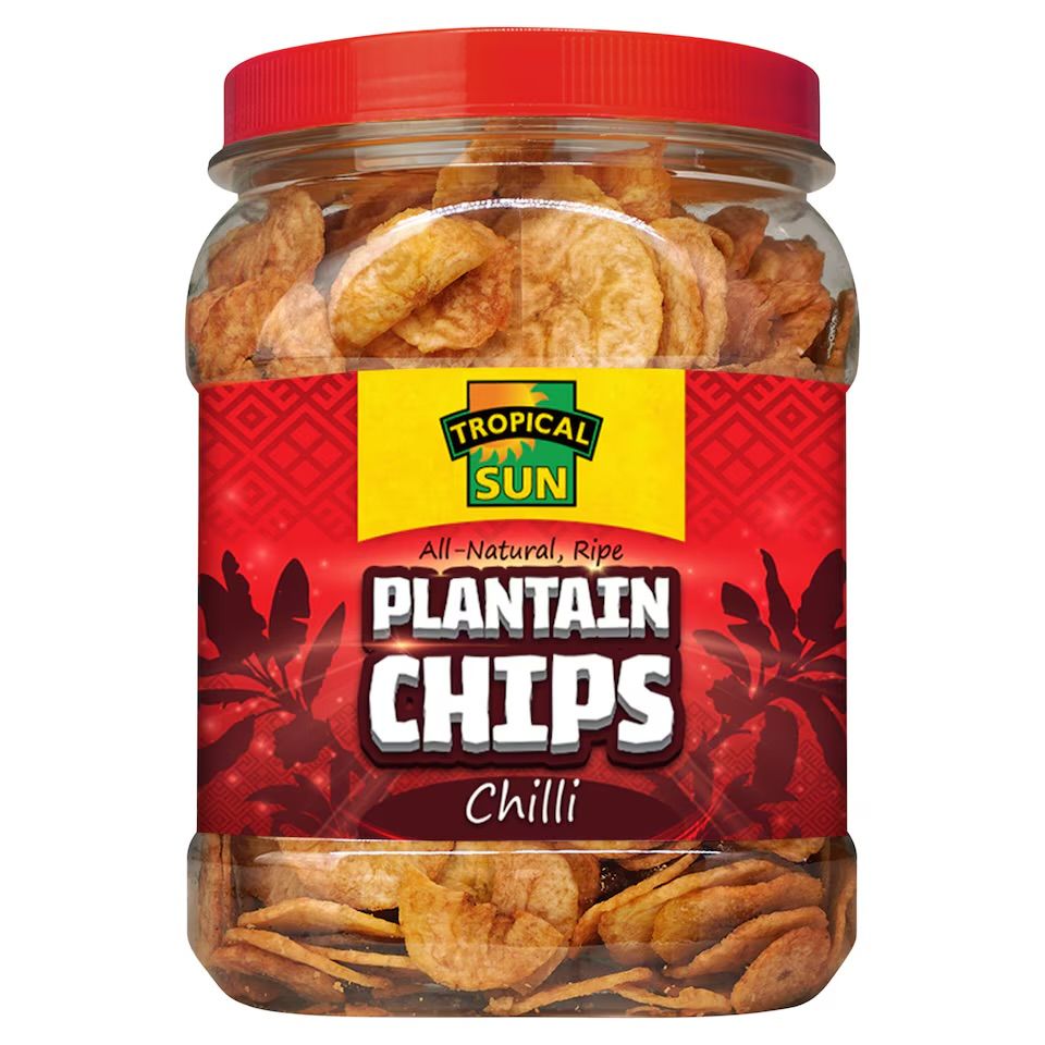 Tropical Sun Plantain Chips - Sweet Chilli
