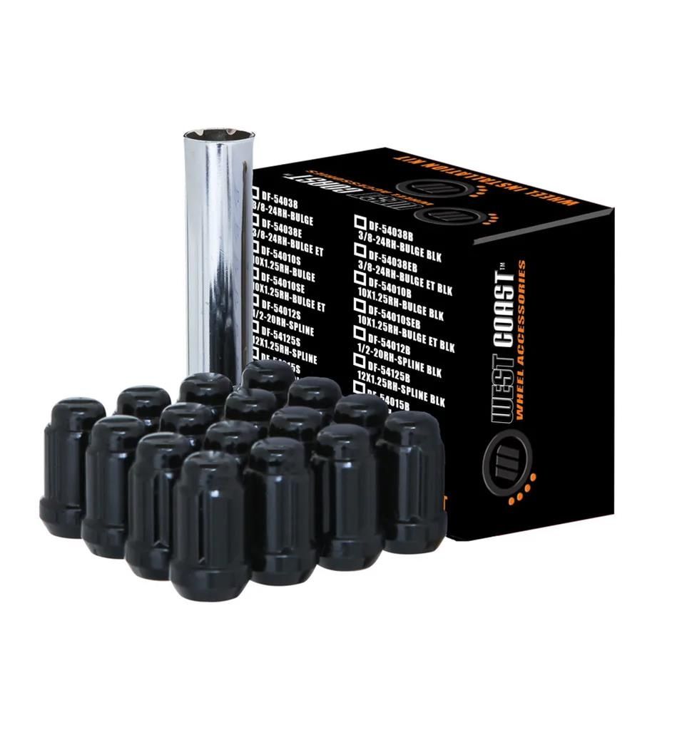 Lug Nuts 12mm x 1.5 Spline Kit