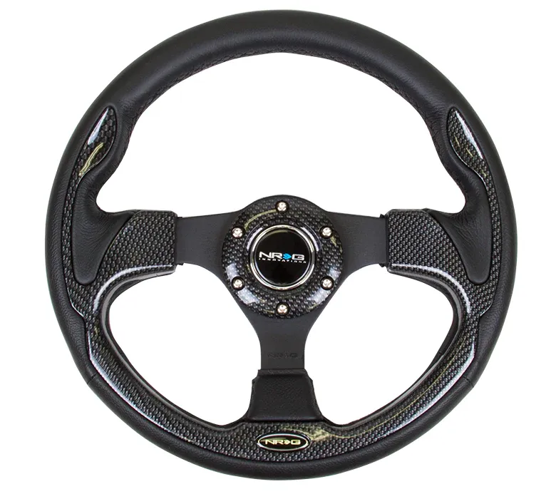 RST-001CFL Steering wheel W/ Carbon Fiber Inserts