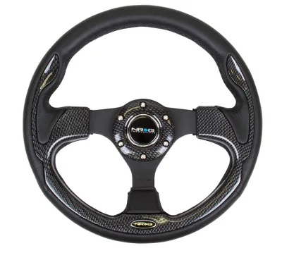 RST-001CFL Steering wheel W/ Carbon Fiber Inserts