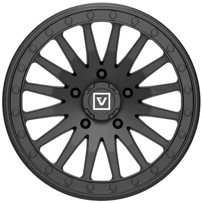 Valor V06 15x10 5x114 5L BDLCK Satin Black +6