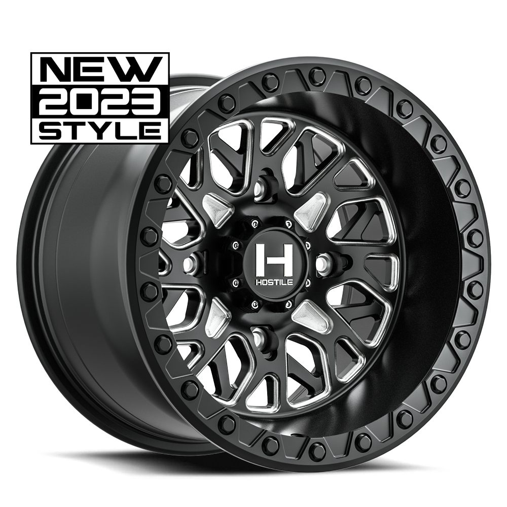 Hostile UTV Glamis (H133) 15x8  5x114 5L 0mm Asphalt