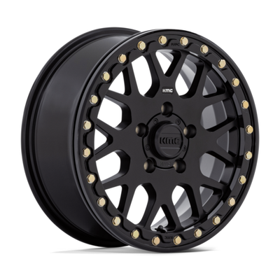 KMC Grenade 15X6 5X4.5 S-BLK 38MM