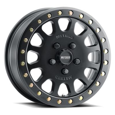 Method 401 15x6 5x114 5L  BL BLK +1