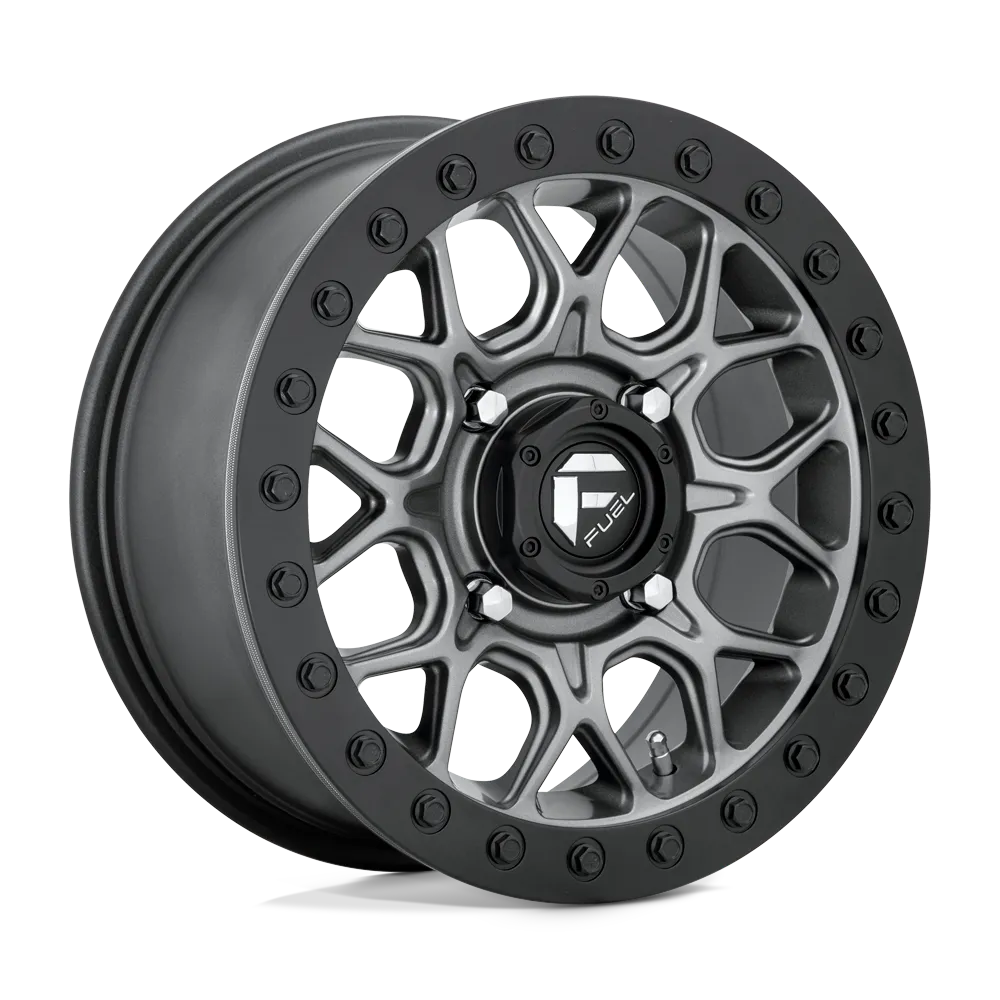 Fuel Tech 15x7 4 x 156 Beadlock Gunmetal Grey 38mm +2