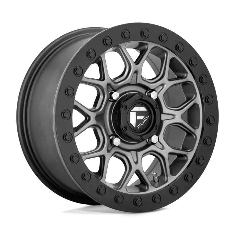 Fuel Tech 15x7 4 x 156 Beadlock Gunmetal Grey 38mm +2