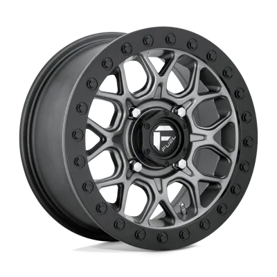 Fuel Tech 15x7 4 x 156 Beadlock Gunmetal Grey 38mm +2