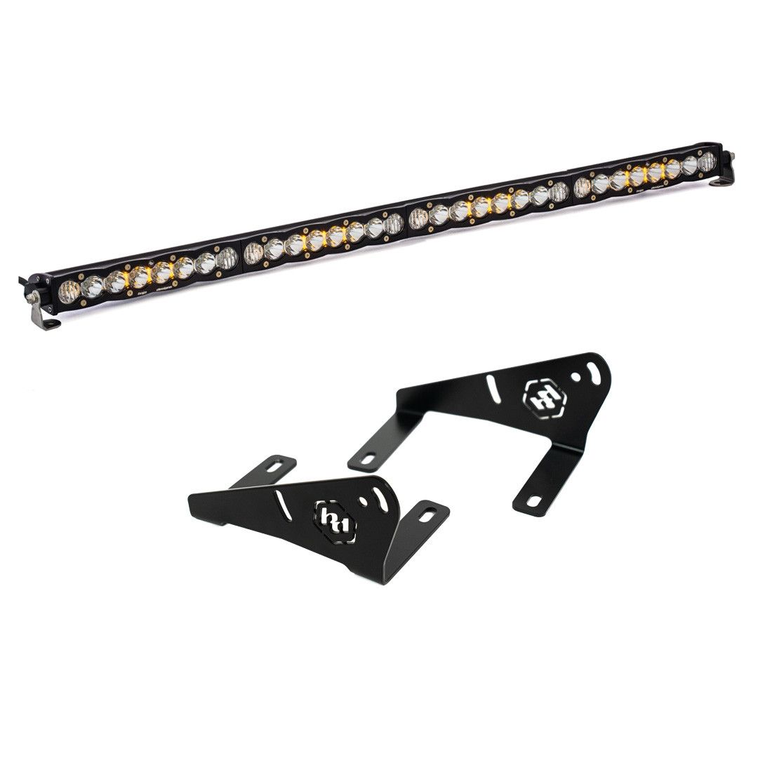 Baja Designs Polaris Pro R 40&quot; S8 Roof LED Light Bar Kit Clear