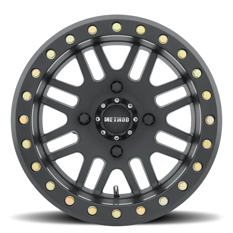 Method 406 15x8  Bead Lock 4+4 CA136  Matte Black