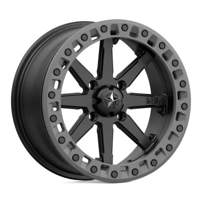 M31 LOK Satin Black with Gray ring. 00mm 15x7 PO156