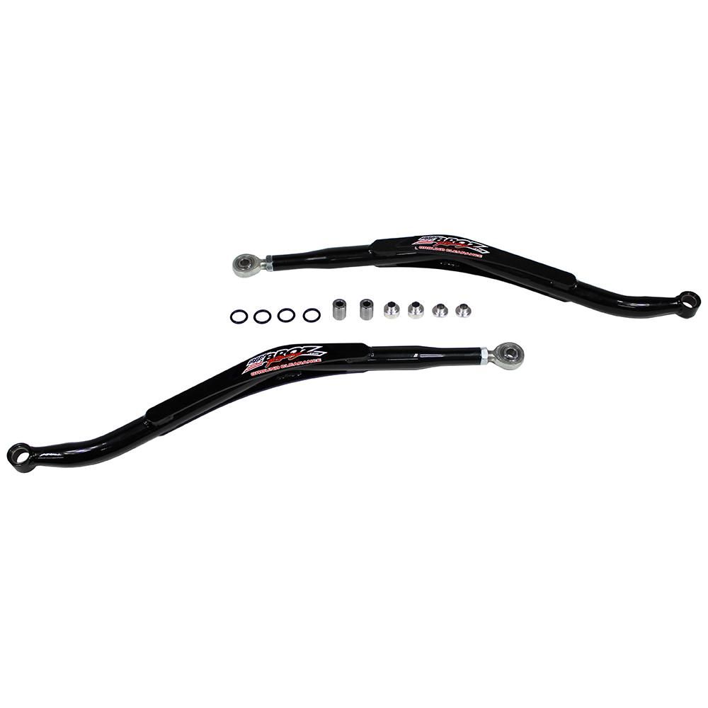 Zbroz RZR 17+ Chromoly Radius Rods Lower (Black)
