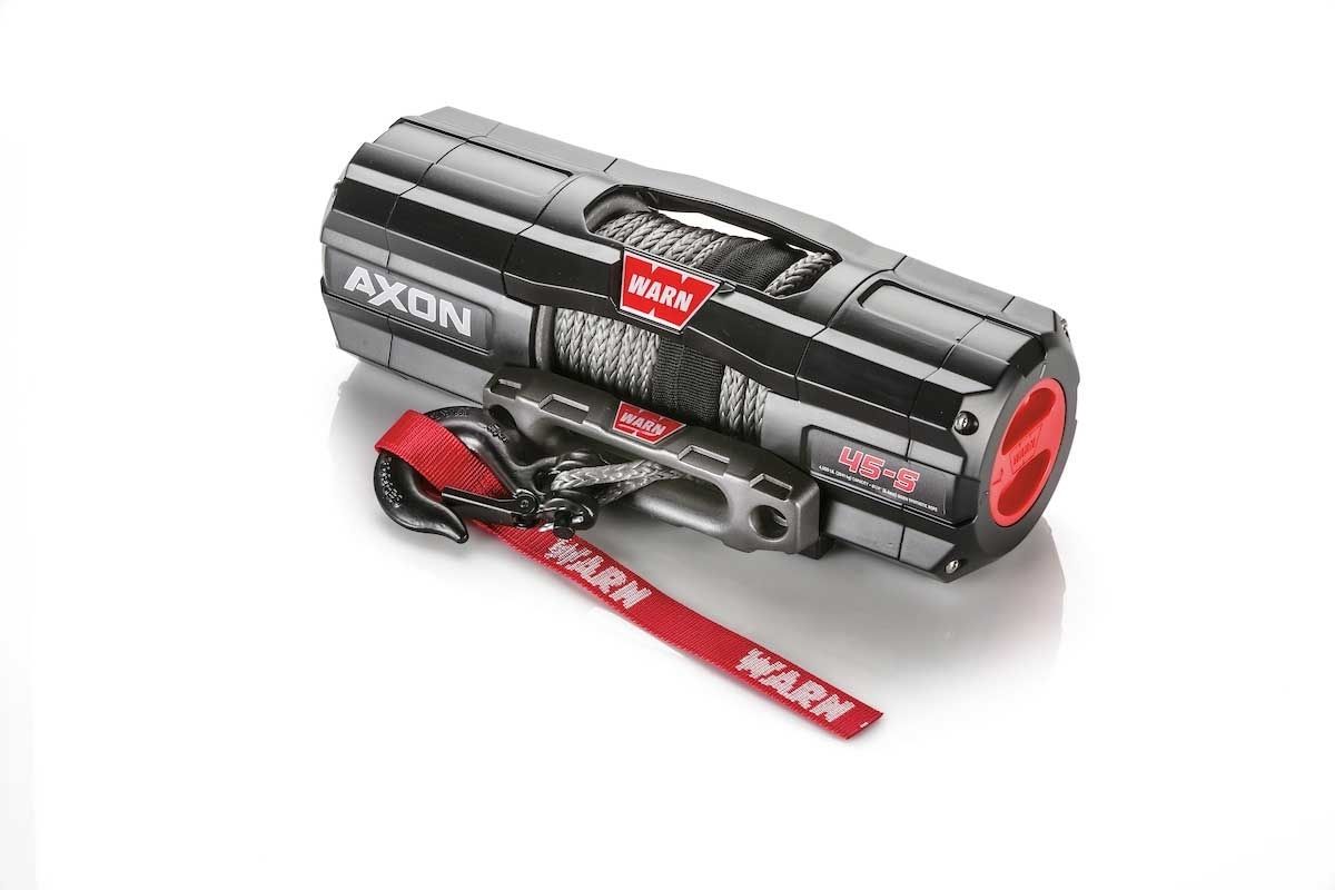 Warn Axon 45-S 4500 Lb Syn Rope Winch