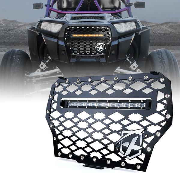 Xprite Grille with 60W LED Light bat 2017 Rzr Turbo