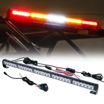 Xprite RZ Series 30&quot; Offroad Rear Chase LED Strobe Light bar with Brake Reverse