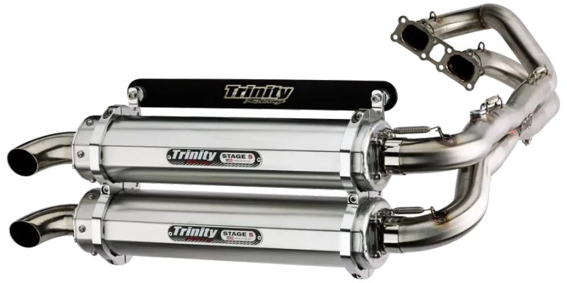 Trinity RZR XP 1000 Dual Exhaust System - Satin