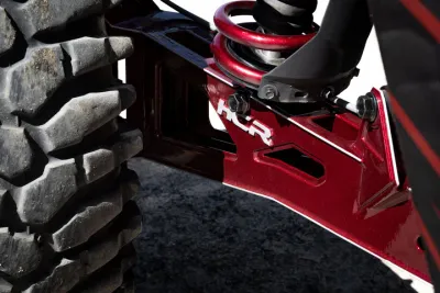 HCR X3 72&quot; Elite Raw Boxed Trailing Arms