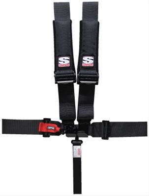 Simpson 3&quot; Harness D3 W Pad 5 Point - Black