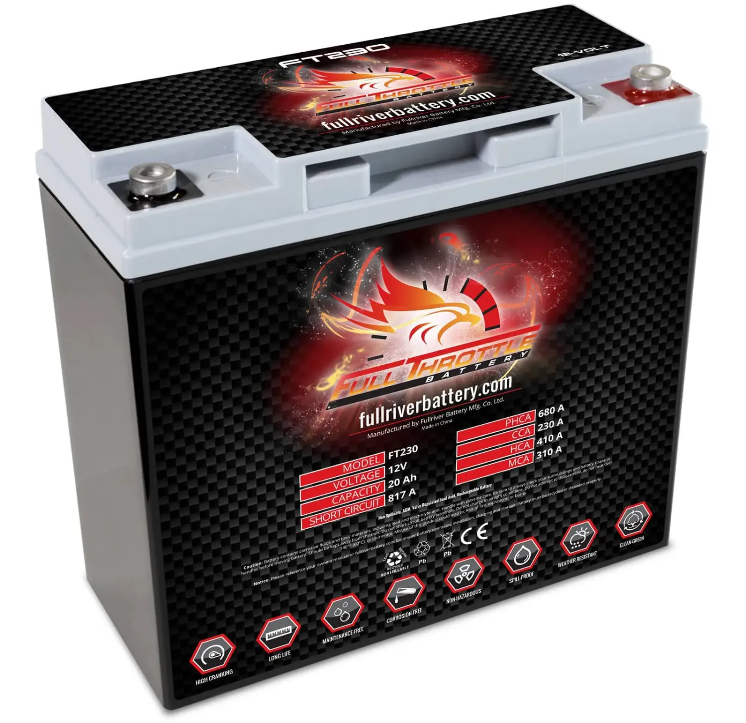 Full Throttle FT230 Battery for X3