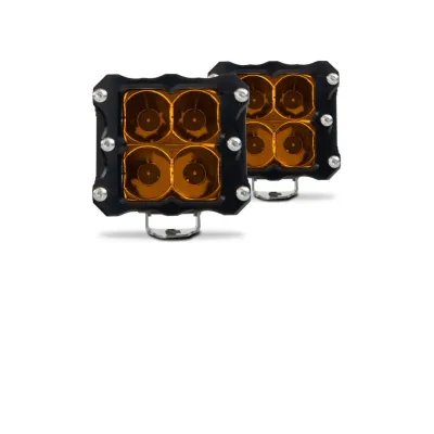 Heretic 6 Series Quattro Light - Pair Amber