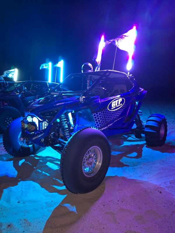MB Whips 48&quot; Flash HD Whip Pair w/BT