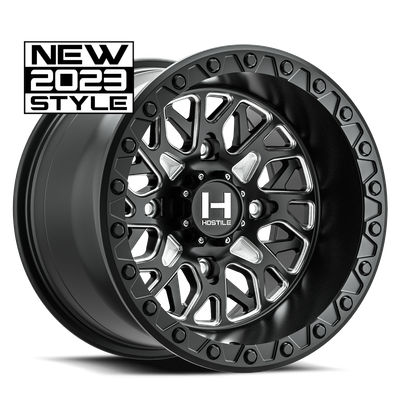 Hostile UTV Glamis (H133) 15x8  5x114 5L 0mm Asphalt