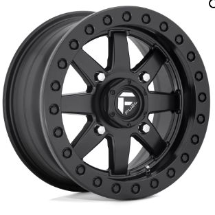 Fuel Maverick 15x7 CA137 BL BLK HD Ring D936