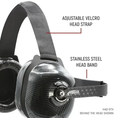 H42-STX Stereo Headset behind the Head