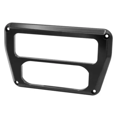 Rugged Aluminum RDM Radio Dash Bezel