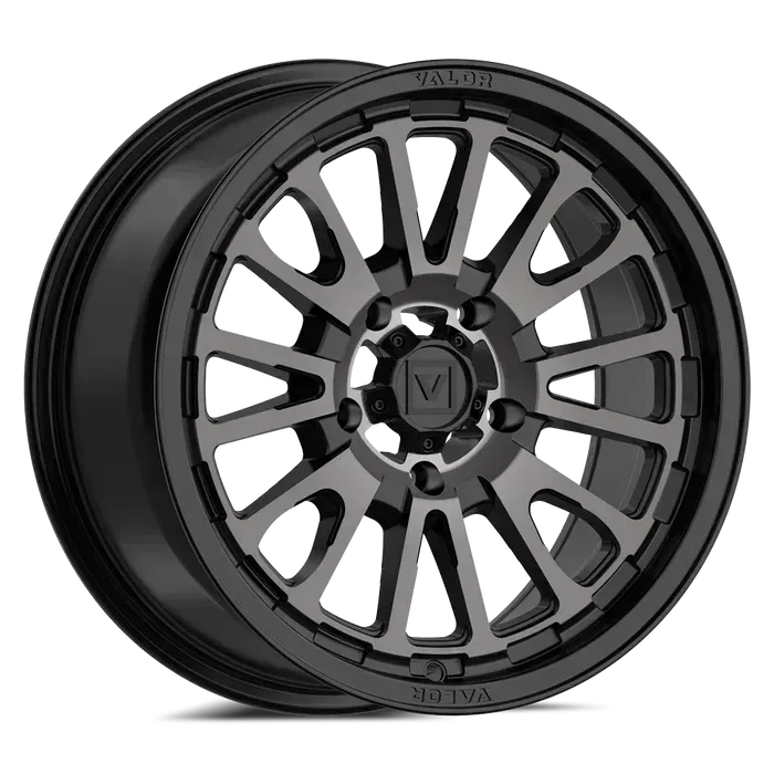 Valor V14 15X7 +20MM 5L X114.3 5+2 Dark Tint