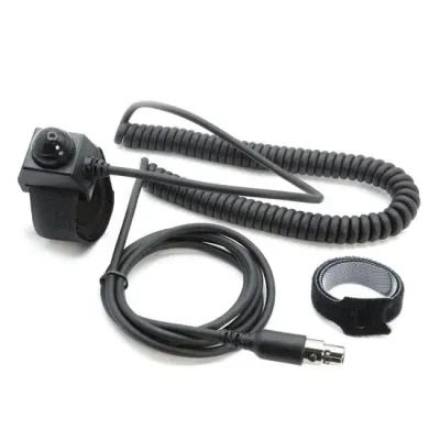 Rugged Radio Waterproof Velcro PTT w/ Coiled Cord Rugged Radio Waterproof Velcro PTT w/ Coiled Cord