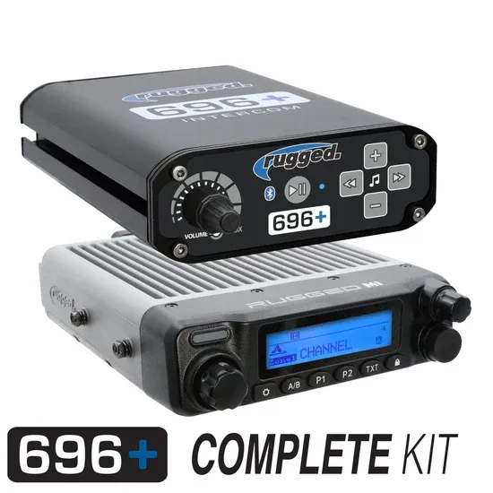 696+ Complete Master Communication Kit with Intercom and 2-Way Radio