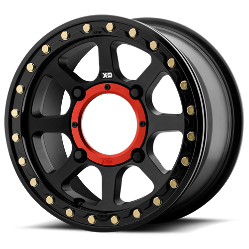 KMC Addict 2 15x6 PO156 BL BLK 38mm +1