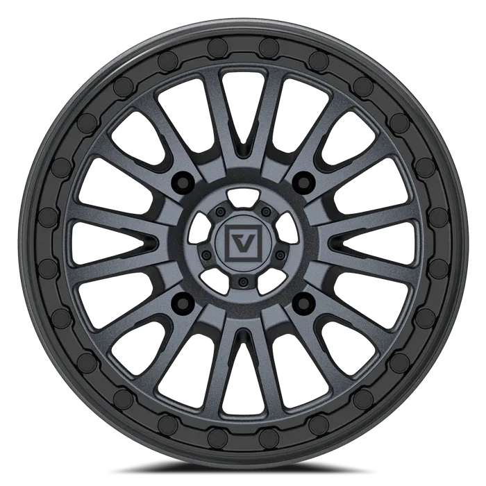 Valor V16 15x7 5L 5x114.3 +35mm  5+2 Gun Metal