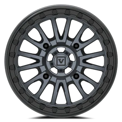 Valor V16 15x7 5L 5x114.3 +35mm  5+2 Gun Metal