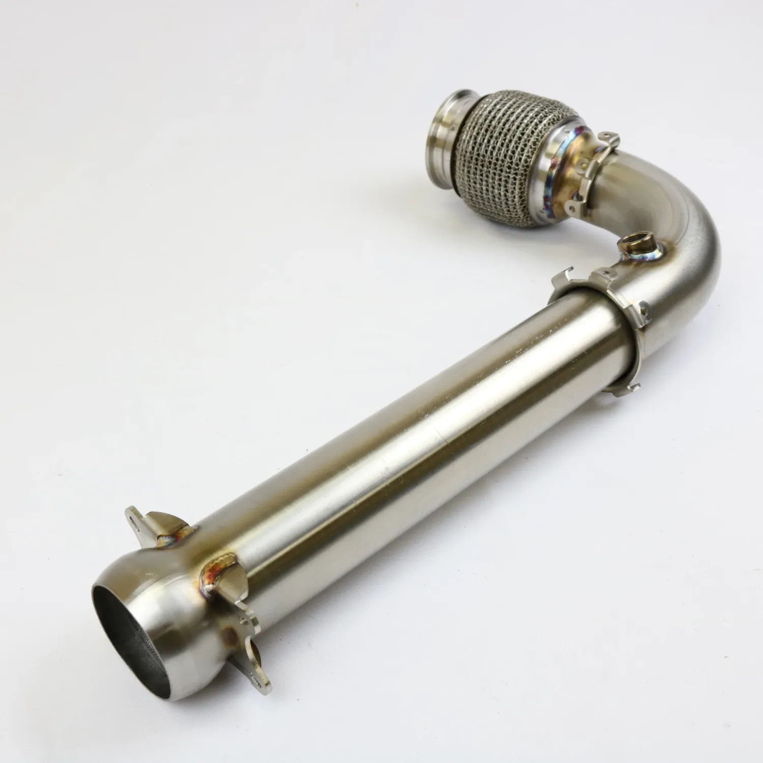 Evo X3 Brushed Magnum Race  Bypass Downpipe