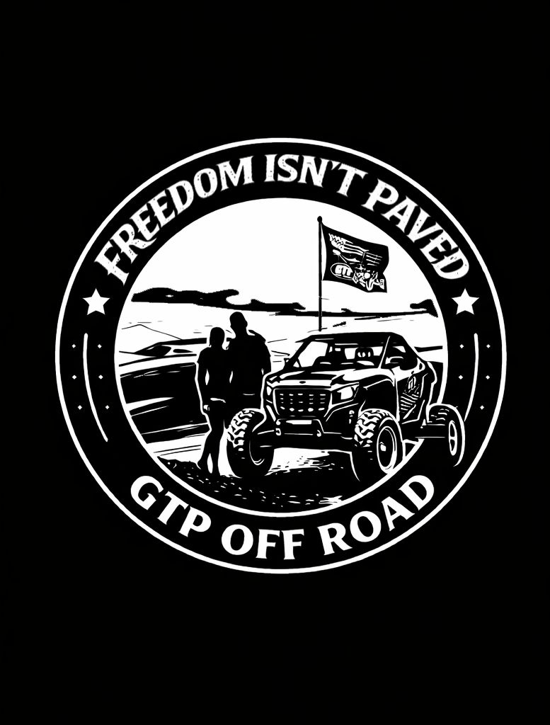 GTP Off Road T-Shirt - Freedom Isn't Paved