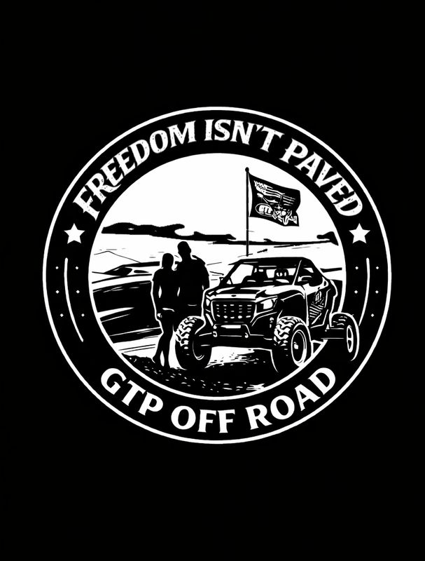 GTP Off Road T-Shirt - Freedom Isn't Paved