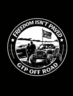 GTP Off Road T-Shirt - Freedom Isn't Paved