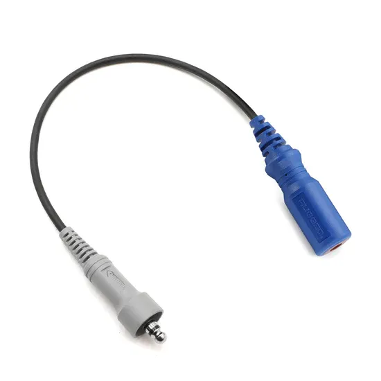 Rugged Radio Female OFFROAD Straight Cable to Male STX STEREO or TRAX Intercom Adapter