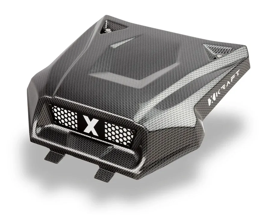 XKraft Polaris RZR Pro XR1 Hood (Carbon Fiber Look)