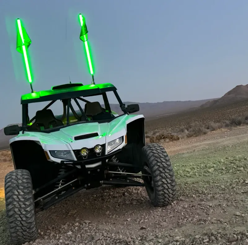 Atlas Whips 4' Pair Bluetooth