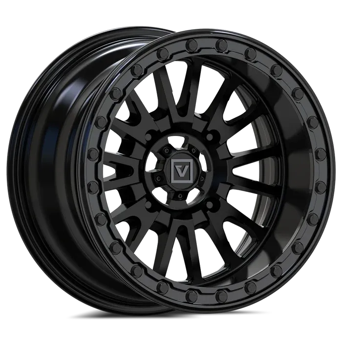Valor V16 15 X 8 -12MM CA137 SATIN BLACK Beadlock