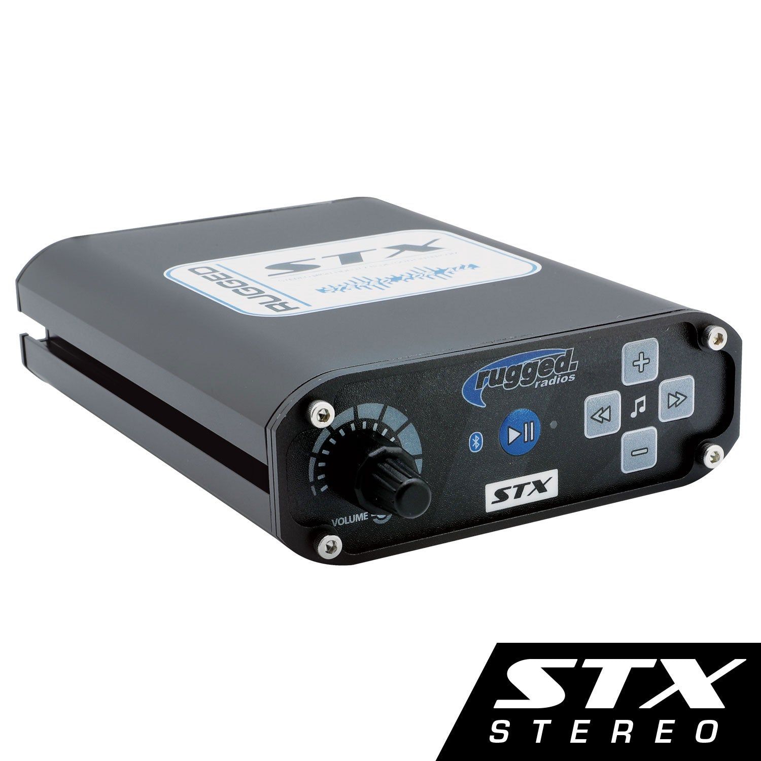 Rugged Radio STX - STEREO High Fidelity Intercom with Bluetooth Music