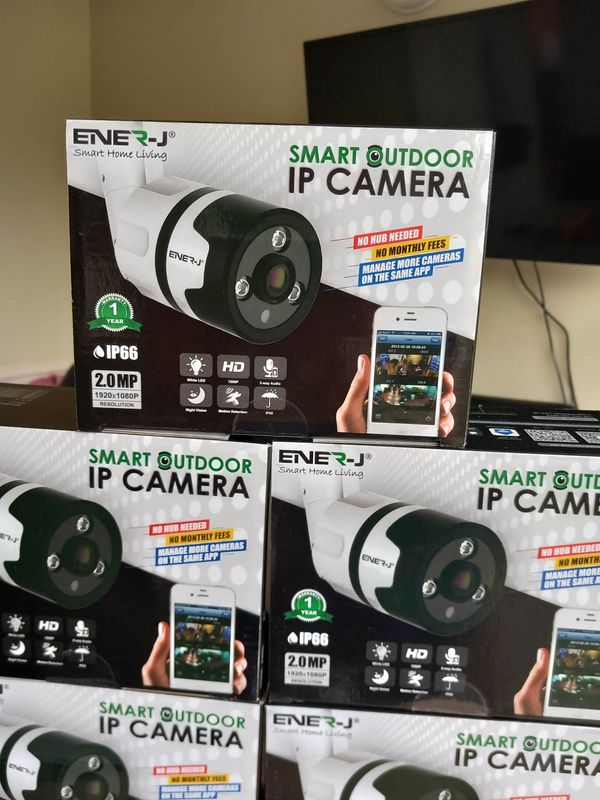 ENER-J Smart Outdoor WiFi IP Camera CCTV