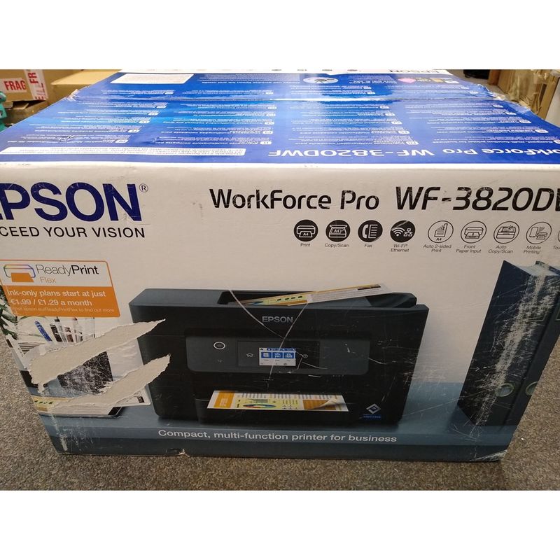 Epson WorkForce WF-3820DWF A4 Colour Printer