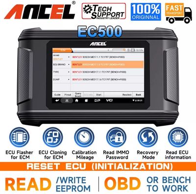 ANCEL EC500 Automotive ECM ECU Flashing Cloning Reset Car Initialization Tool