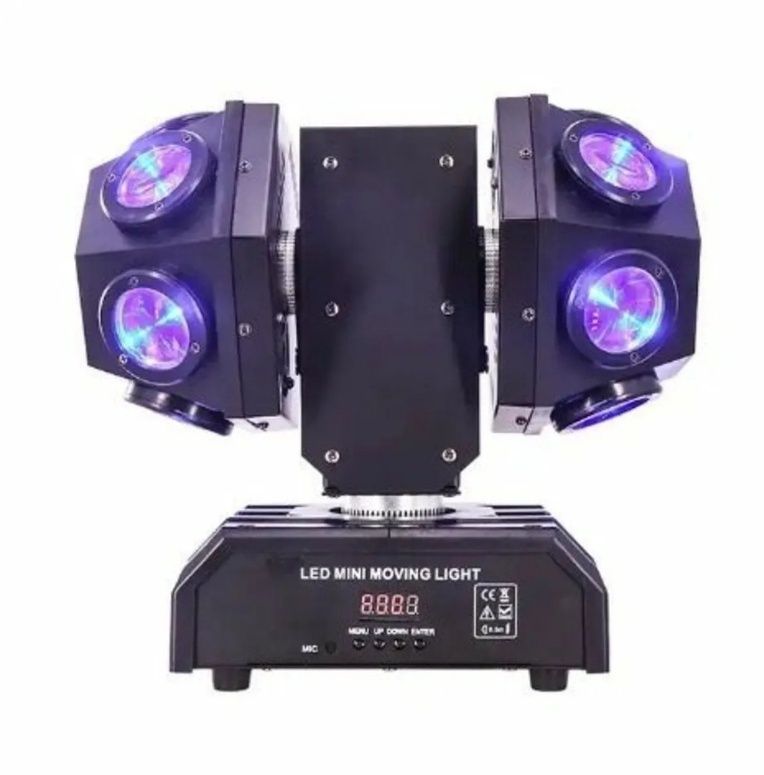 4 In1 Disco Led Beam Laser (Twin)