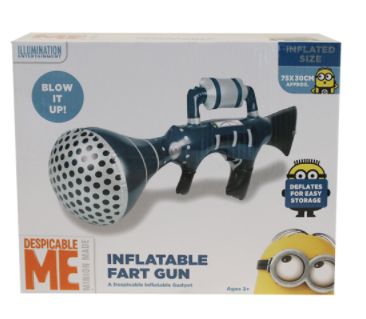 Inflatable Fart Gun Toy